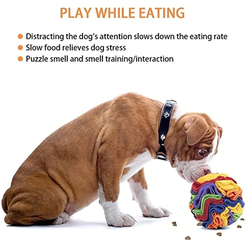 Dog Snuffle Ball – Interactive Sniffing Puzzle Toy for Pets – image 5