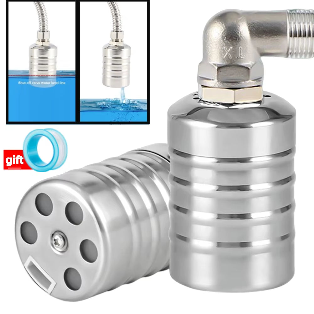 Plumbing Stainless Float Valve Automatic Water Level Shutoff