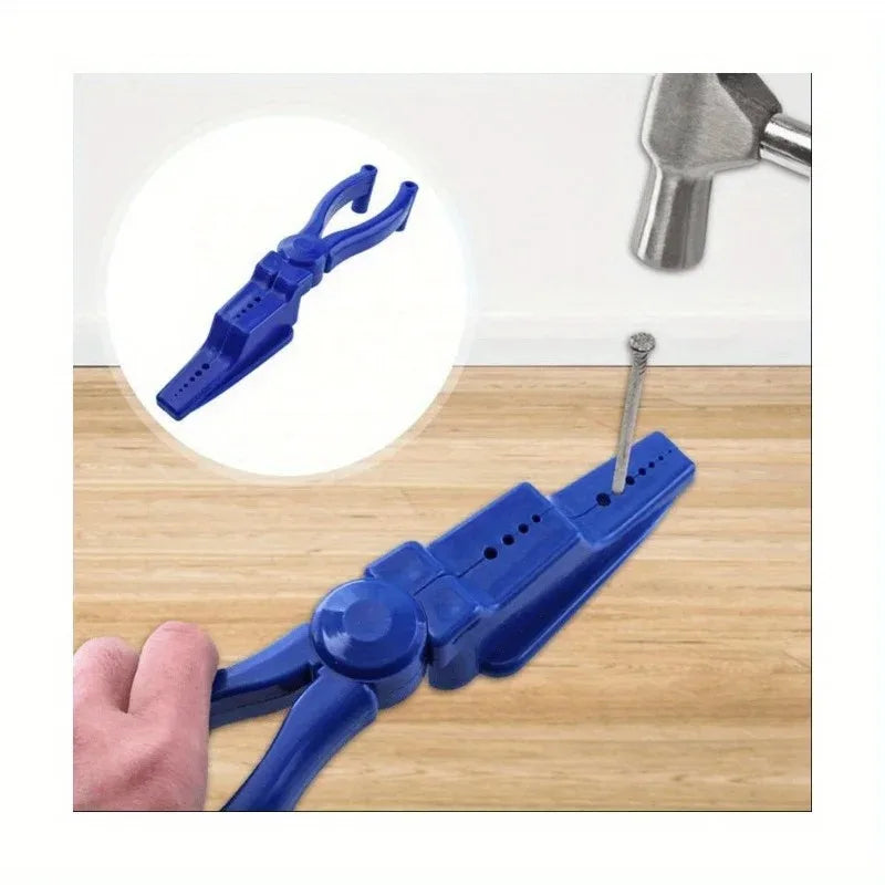 Nail Holder Finger Guard Clamp - Safe Hammering Positioning Tool – image 3