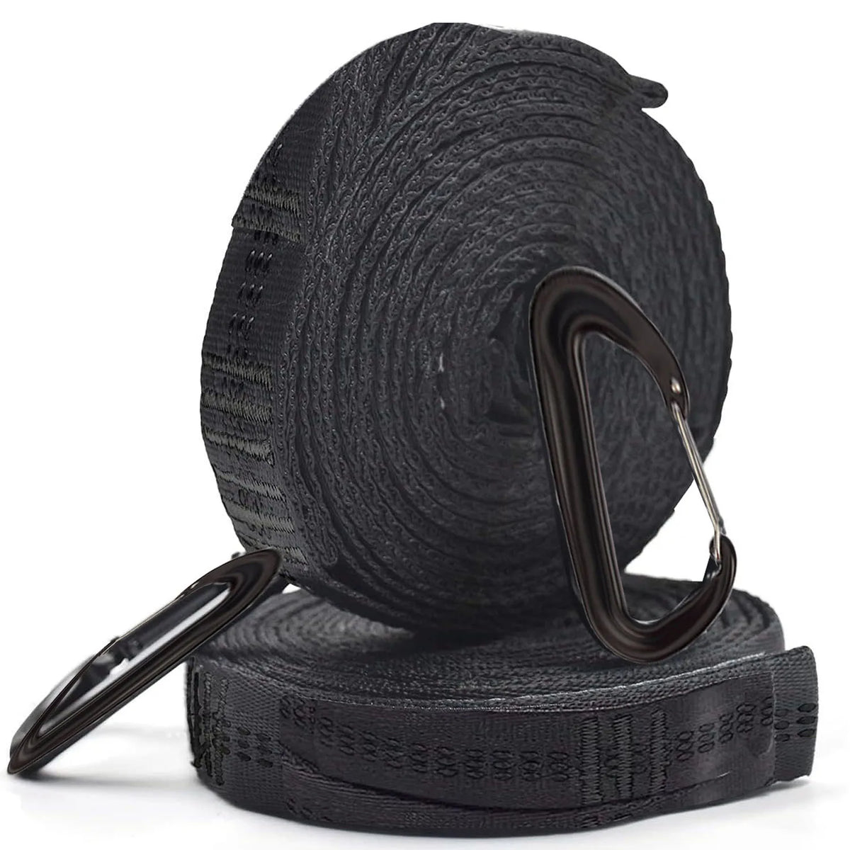 Hammock Tree Straps with Adjustable Loops and Carabiners – image 4