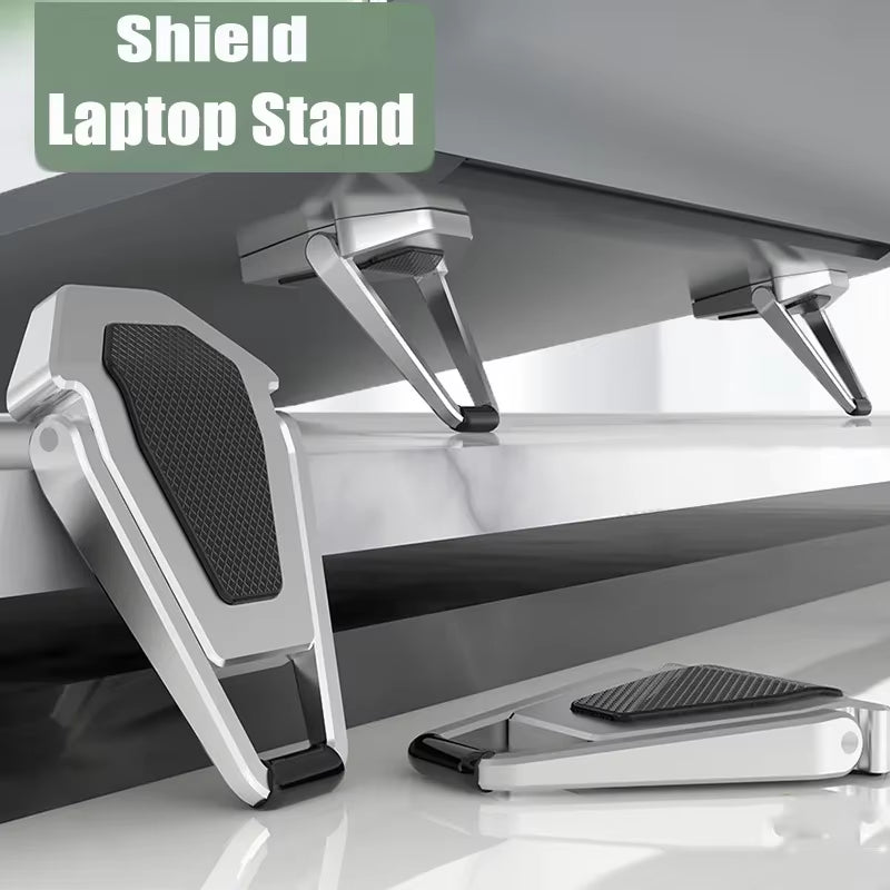 Laptop Kickstand, Mini Aluminum Invisible Laptop Stand – image 2