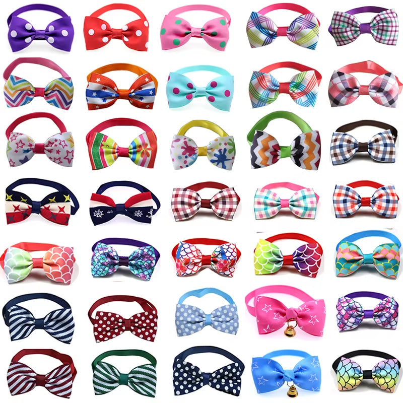 20-Piece Dog Bow Tie Collar Accessories – image 7