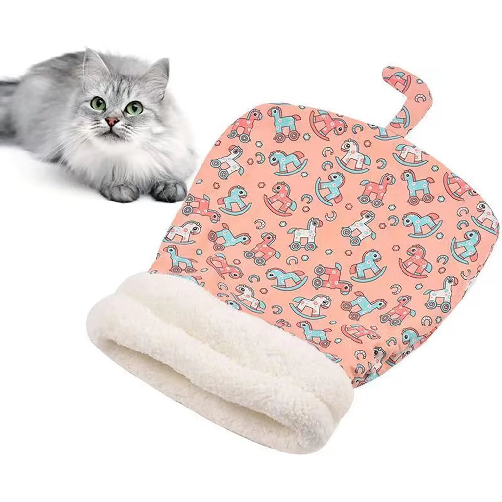 Cat Sleeping Bag – Warm Fluffy Pocket Bed for Cats & Puppies – image 6