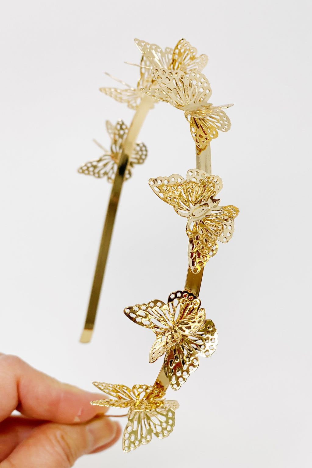Butterfly Headband – Double Wing Statement Hair Band – image 2