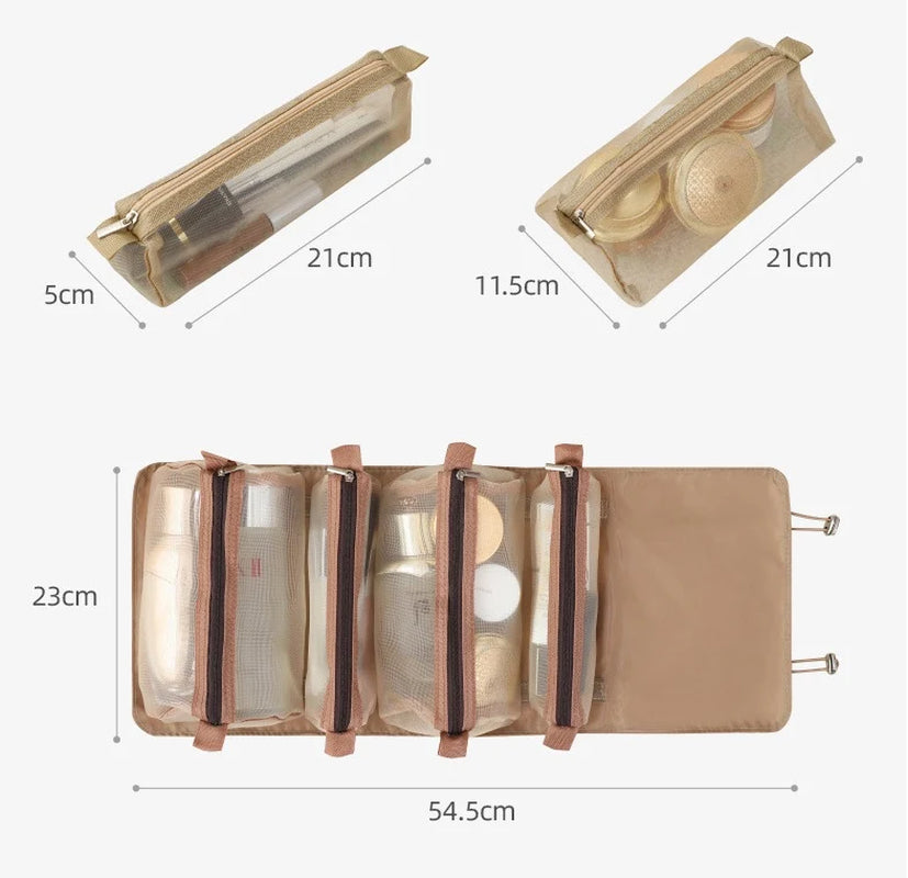 Storage Bag Set, 4 in 1 Dustproof Organizer for Travel & Bath – image 8