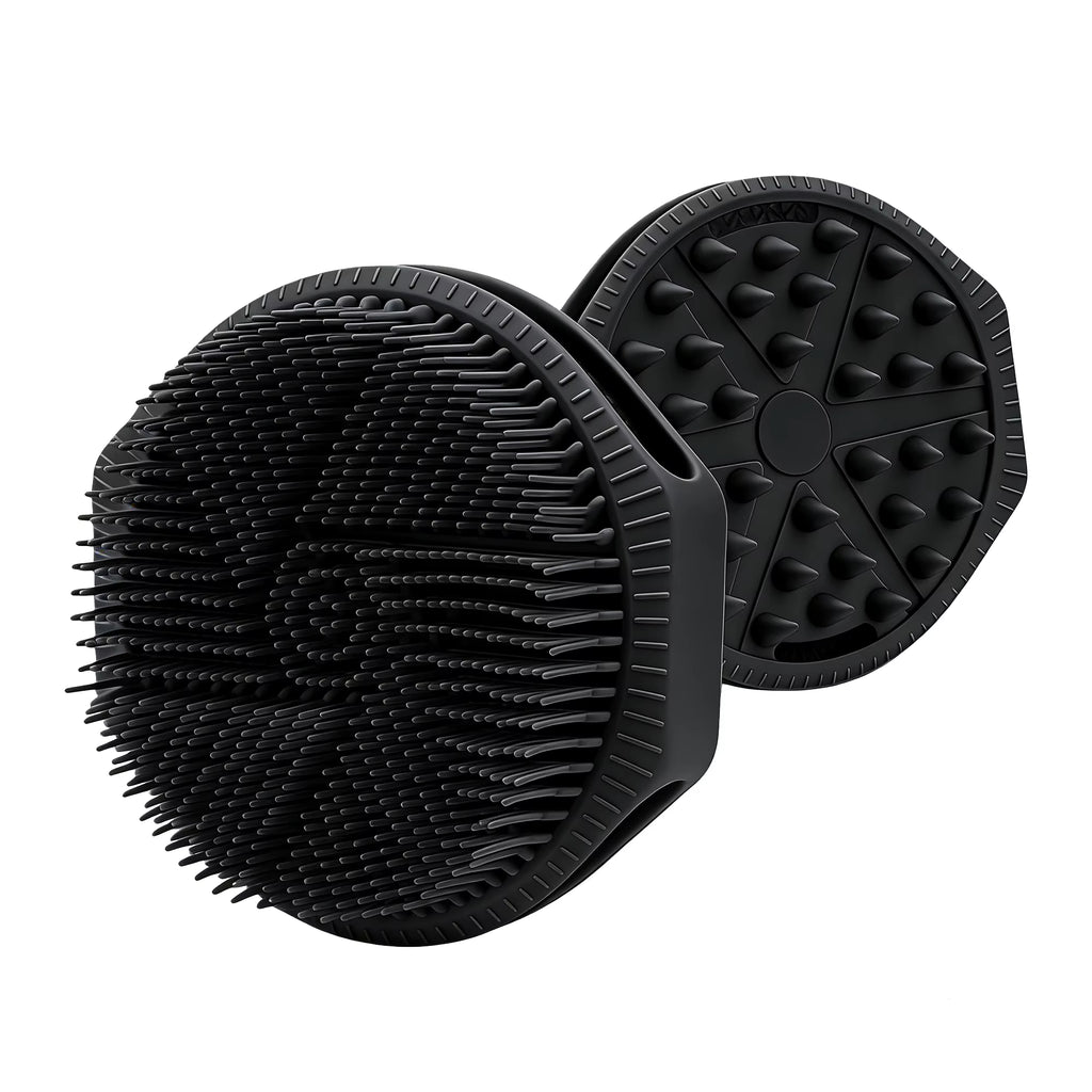 Silicone Body Scrubber, 2-in-1 Shower Brush and Scalp Massager