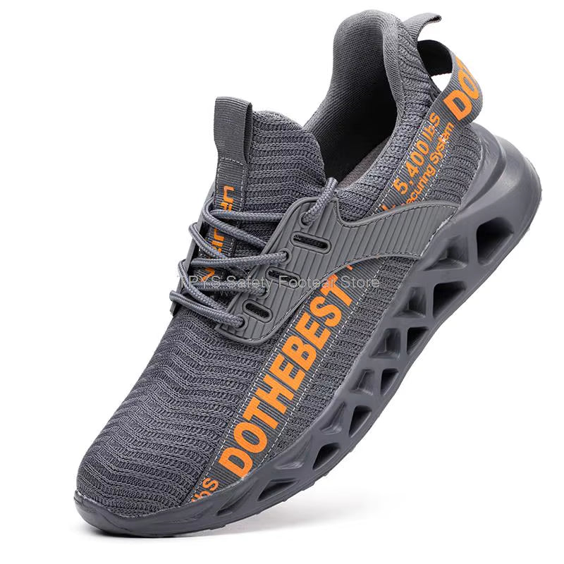 Oilfield Steel Toe Work Shoes, Lightweight Puncture-Resistant Sneakers – image 10