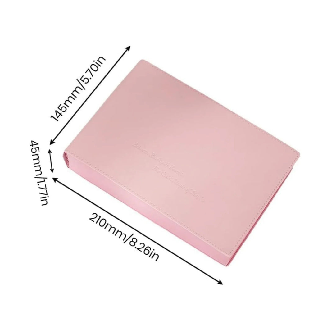 A5 Hardcover Journal – 720-Page PU Leather Notebook, Colored Paper – image 2