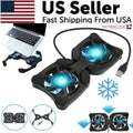 Laptop Cooling Pad, Slim Dual-Fan USB Cooler Stand – image 20