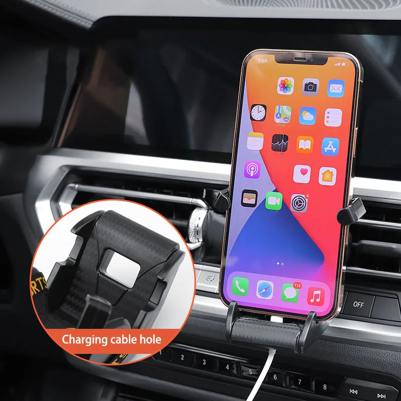 Racing Seat Car Phone Holder, Air Vent Clip with 360° Rotation – image 5