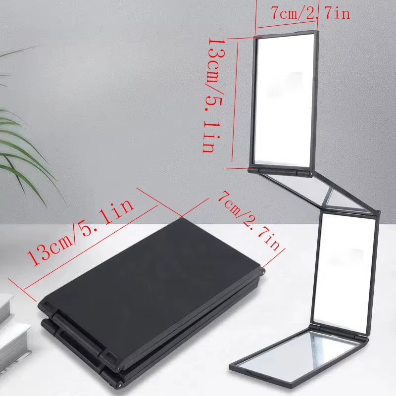 4-Way Folding Mirror - 360 Degree Handheld Makeup Mirror – image 4