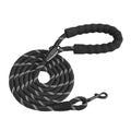 Rope Dog Leash - 6 ft Heavy Duty Reflective Leash