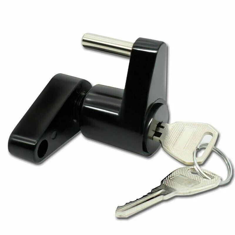 Trailer Coupler Lock, 1/4 in Pin for 3/4 in Span, 2 Keys – image 6