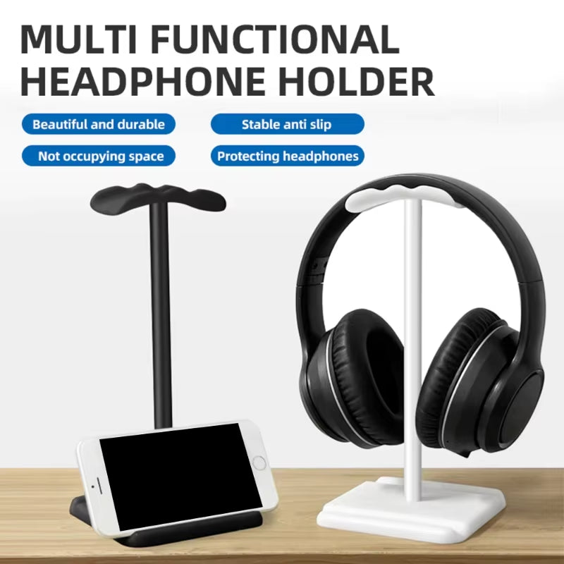 Headphone Stand, Aluminum Headset Holder with Anti-Skid Base – image 4