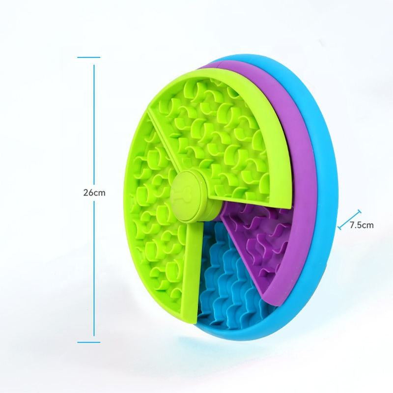 Dog Puzzle Feeder - 3-in-1 Rotating Lick Mat and Slow Feeder – image 5