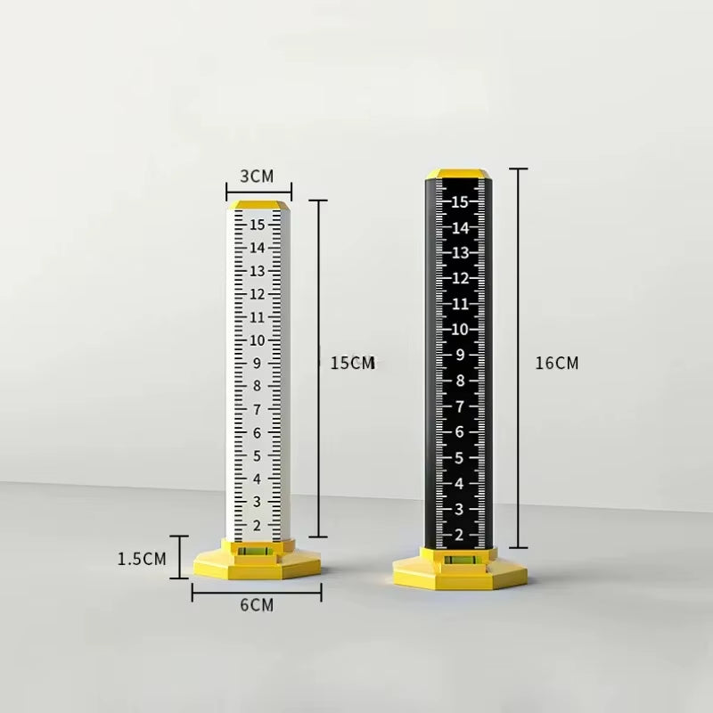 Ceiling Grid Leveling Ruler for Construction Framing