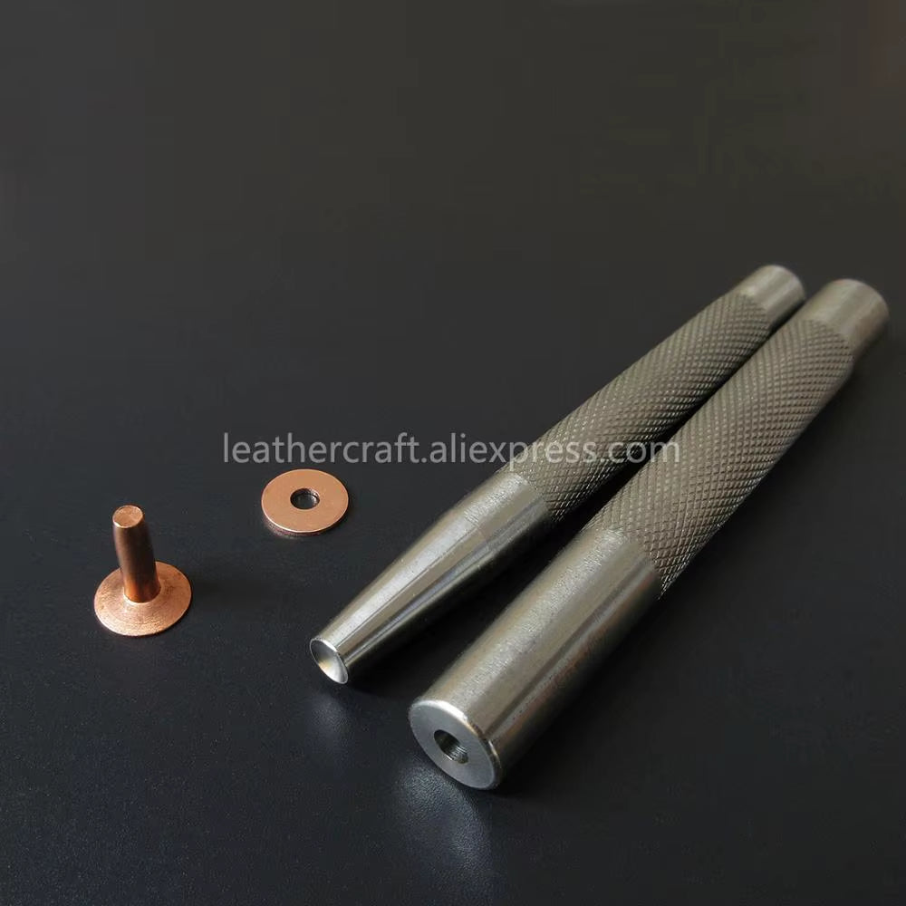 Copper Rivet and Burr Setting Tool for Leather Craft – image 2