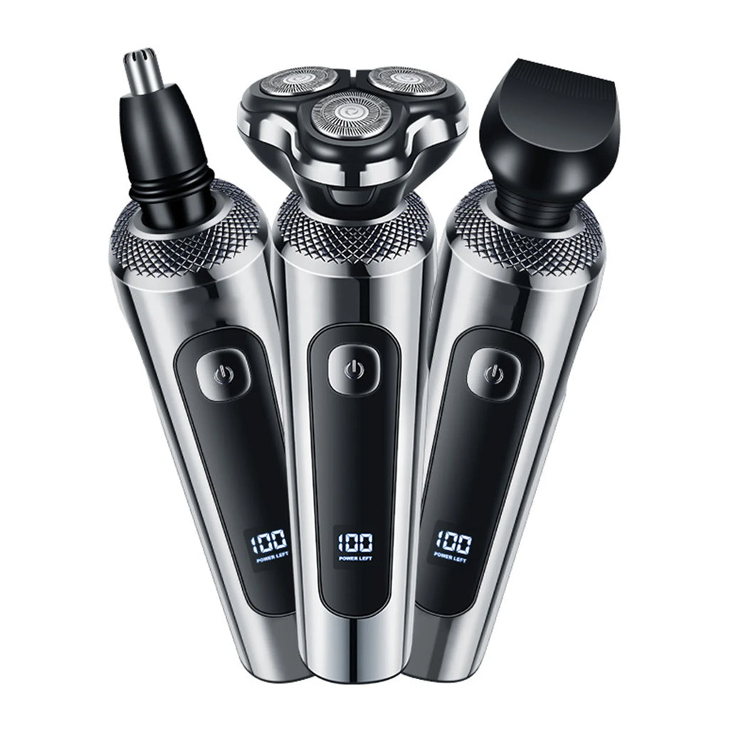 Beard Trimmer 3-in-1, Waterproof Floating-Head Grooming Kit – image 6