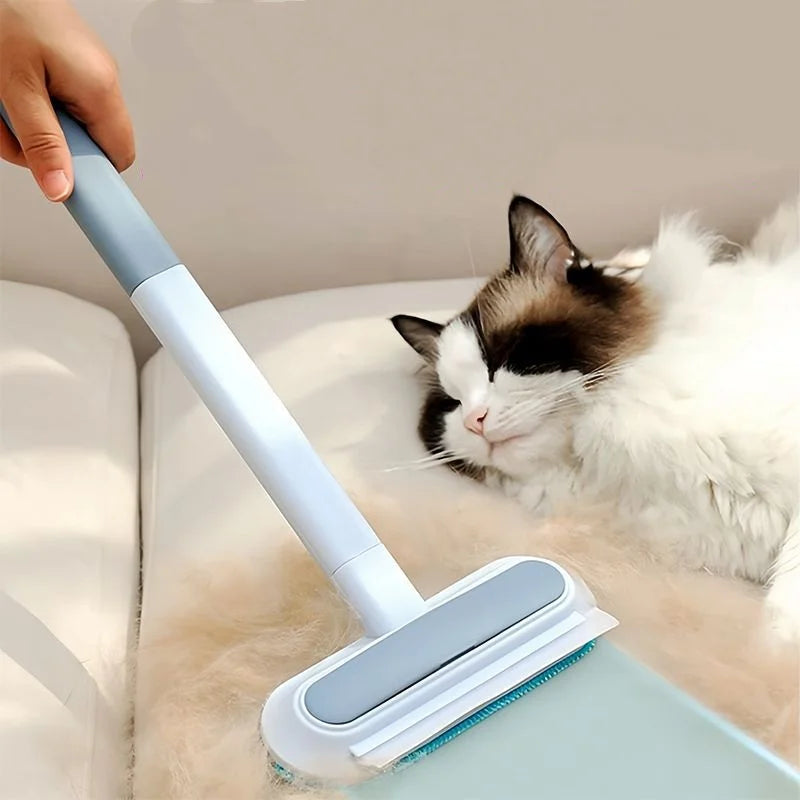 Pet Hair Remover Brush – 3-in-1 Long Handle Fur and Lint Scraper – image 8