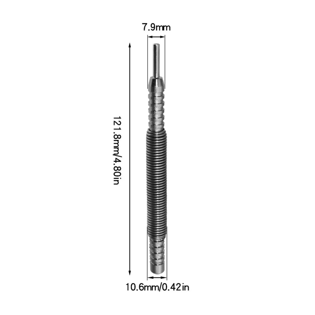 Spring-Loaded Center Punch – Hammerless Nail Set Tool