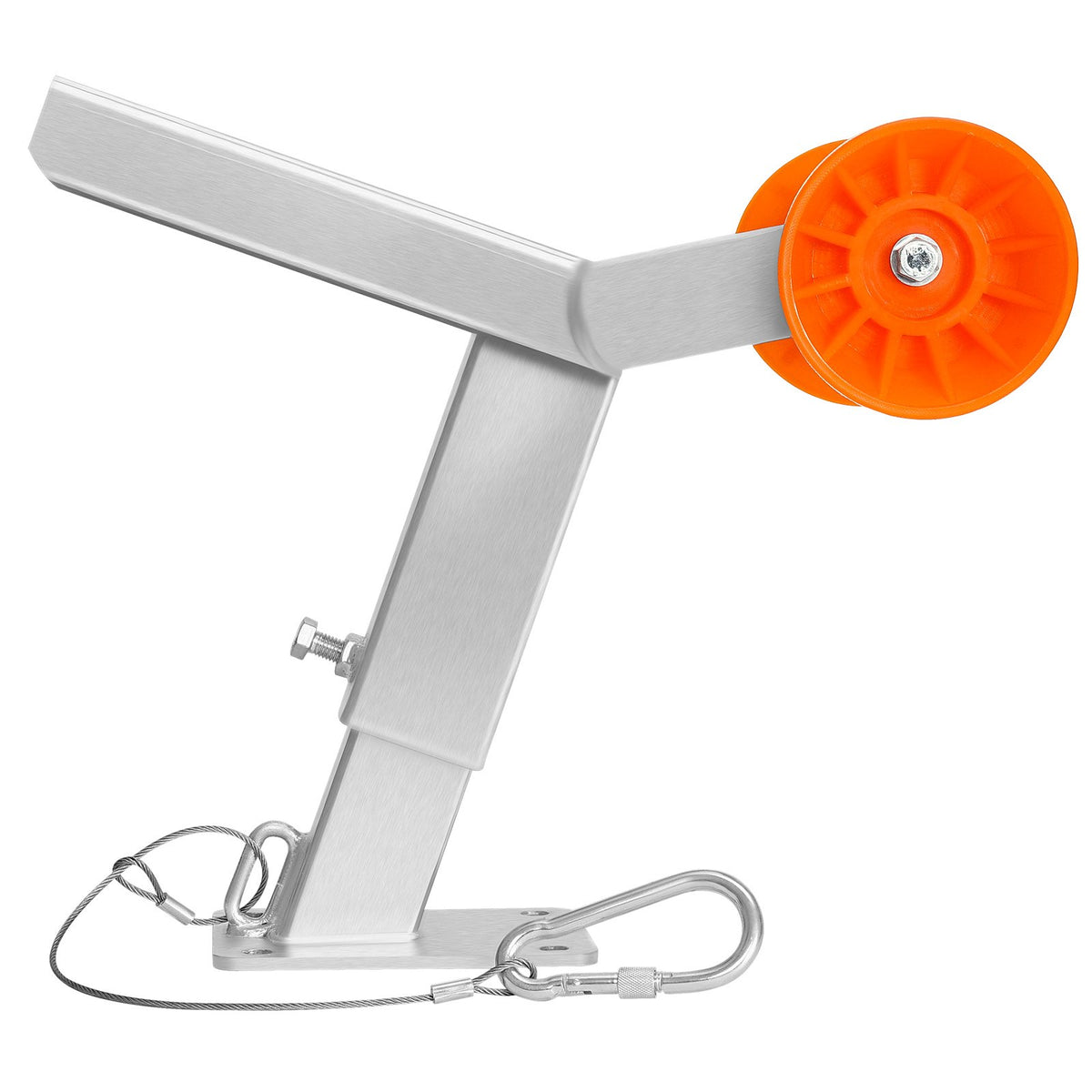 Boat Trailer Winch Stand with 5.1 in Roller, Adjustable Height – image 2