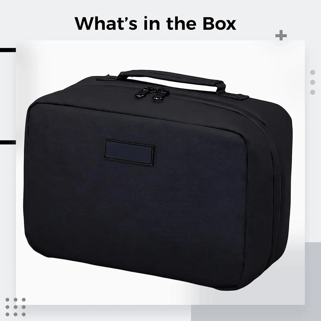 Men's Toiletry Bag, Water-Resistant Travel Dopp Kit – image 4