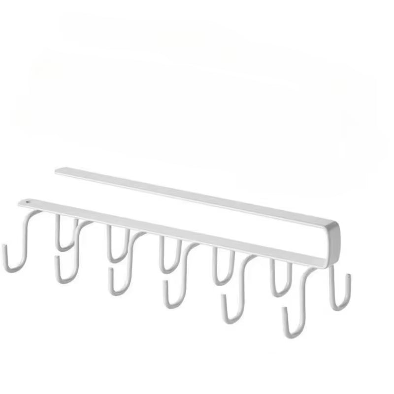 Under Shelf Hook Rack Mug and Utensil Holder – image 10