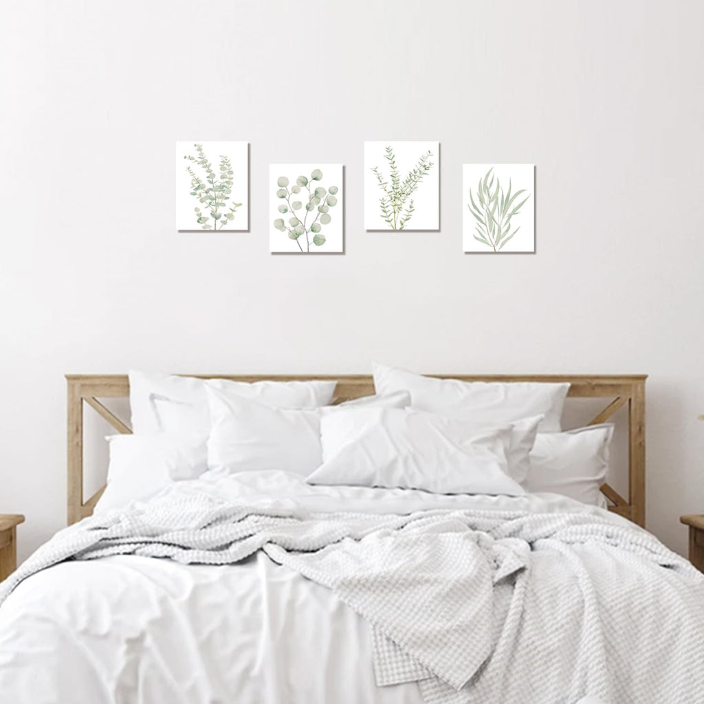 Botanical Framed Canvas Wall Art Set of 4, 8 x 10 Inch Prints – image 4