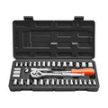 Socket Set 39 Pcs – 1/4 and 3/8 in Drive, SAE and Metric