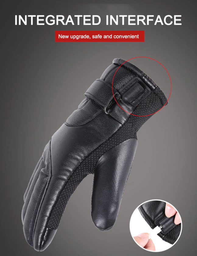 USB Heated Gloves – Touchscreen Windproof Winter Hand Warmers