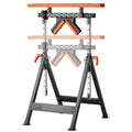 Roller Stand 4-in-1, Folding Outfeed Support 33-50 in, 440 lb Capacity