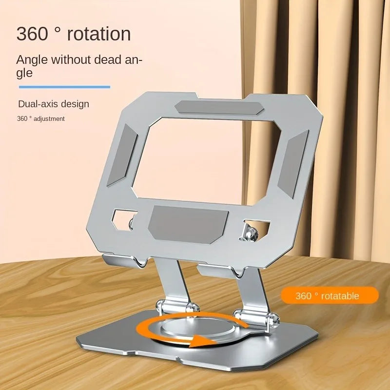 Rotating Tablet Stand, Foldable 360-Degree Holder 4.7-12 in – image 3