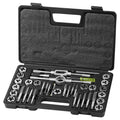 Tap and Die Set 40 Piece Metric M3-M12 with Storage Case