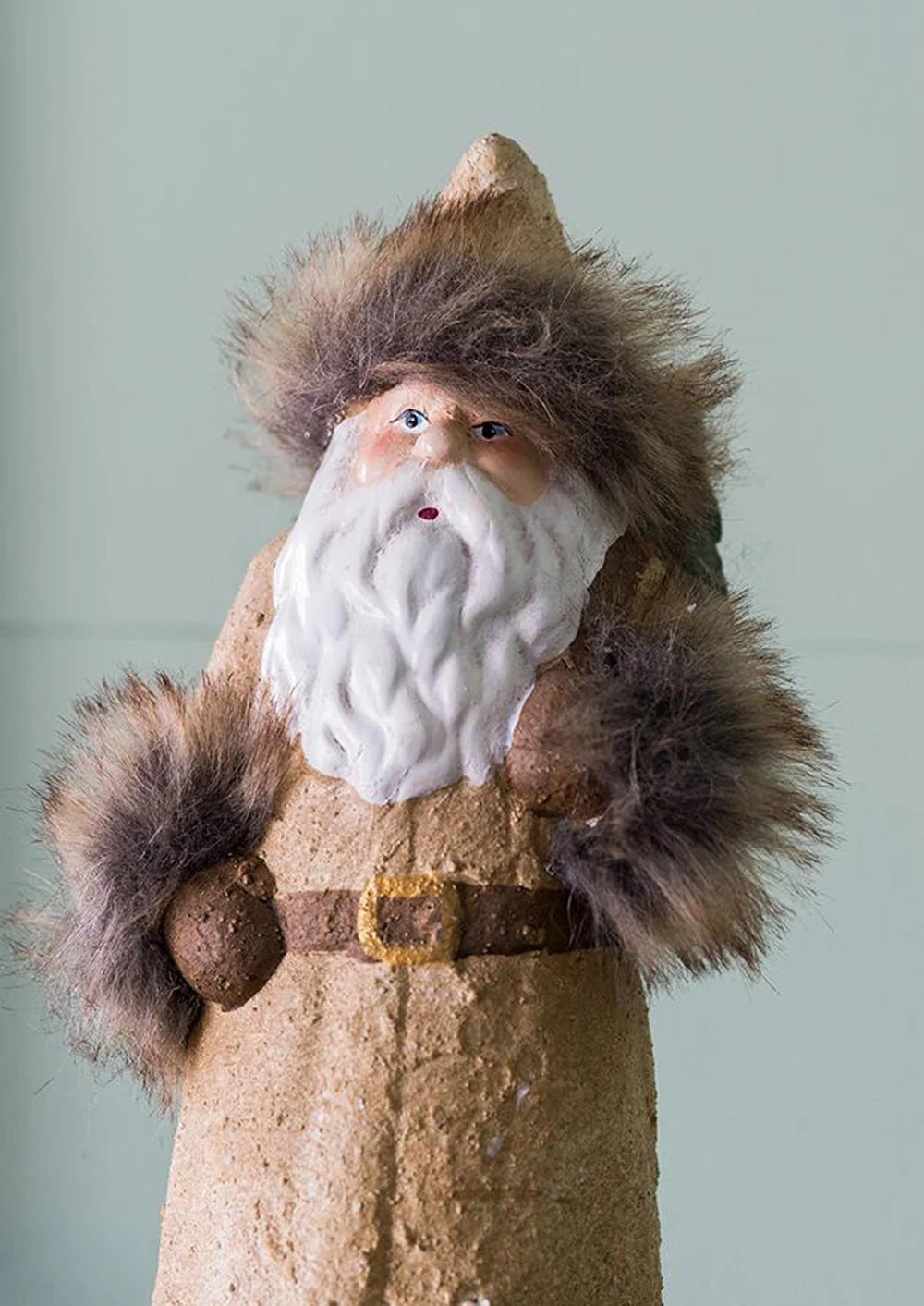 Rustic Santa Figurines 2 Pack, Christmas Table Decorations – image 5
