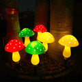 Solar Mushroom Garden Light - 8 Mode Waterproof Pathway Lamp