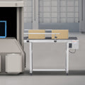 Motorized Belt Conveyor Table, 47 x 7.8 Inch Stainless Steel Frame