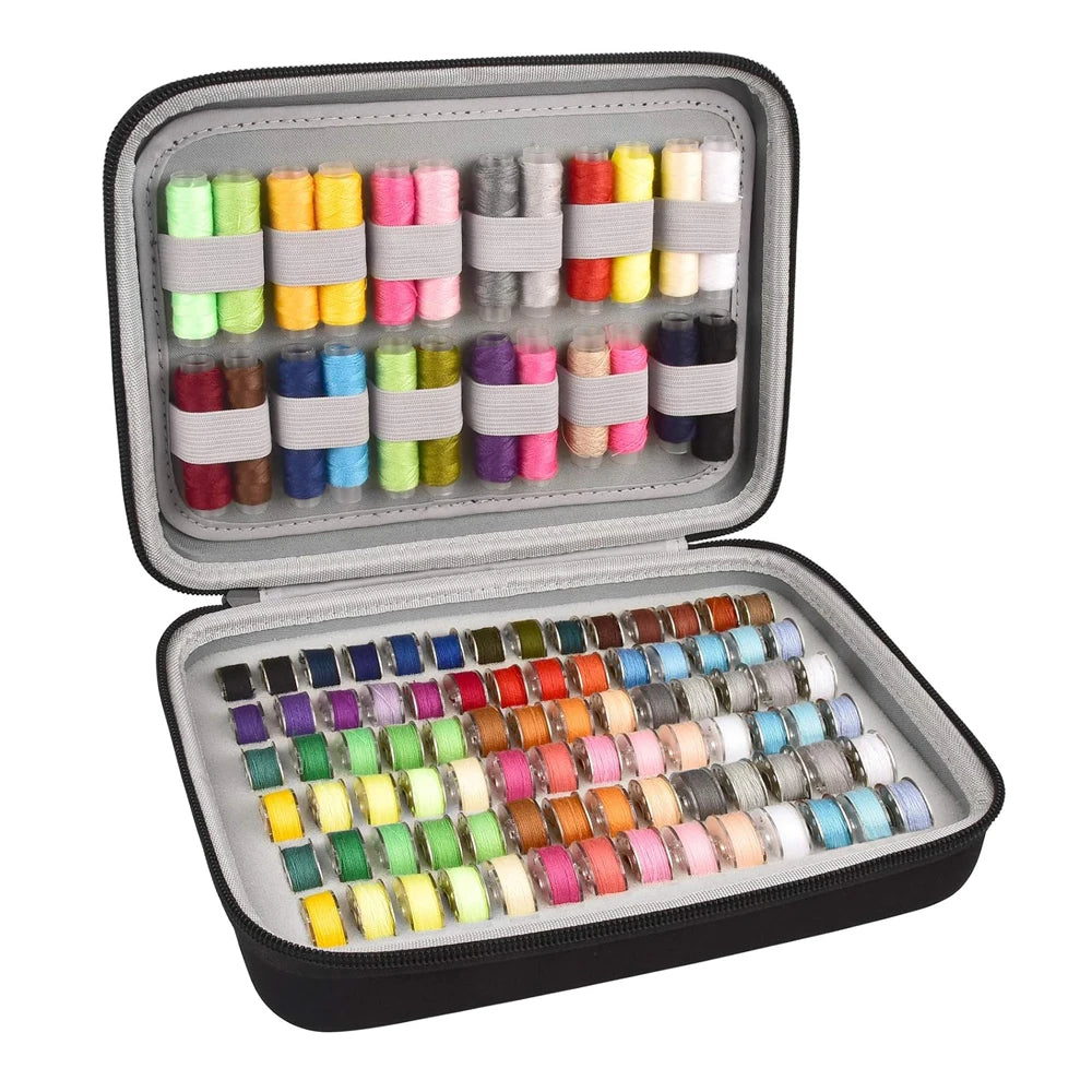 Bobbin Storage Case, Holds 84 Bobbins and 24 Thread Spools