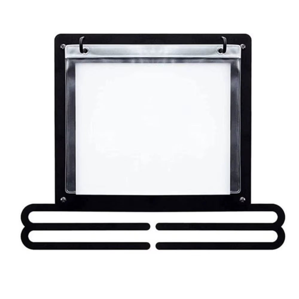 Wall Mounted Medal Hanger and Race Bib Display Rack, Black Iron – image 3