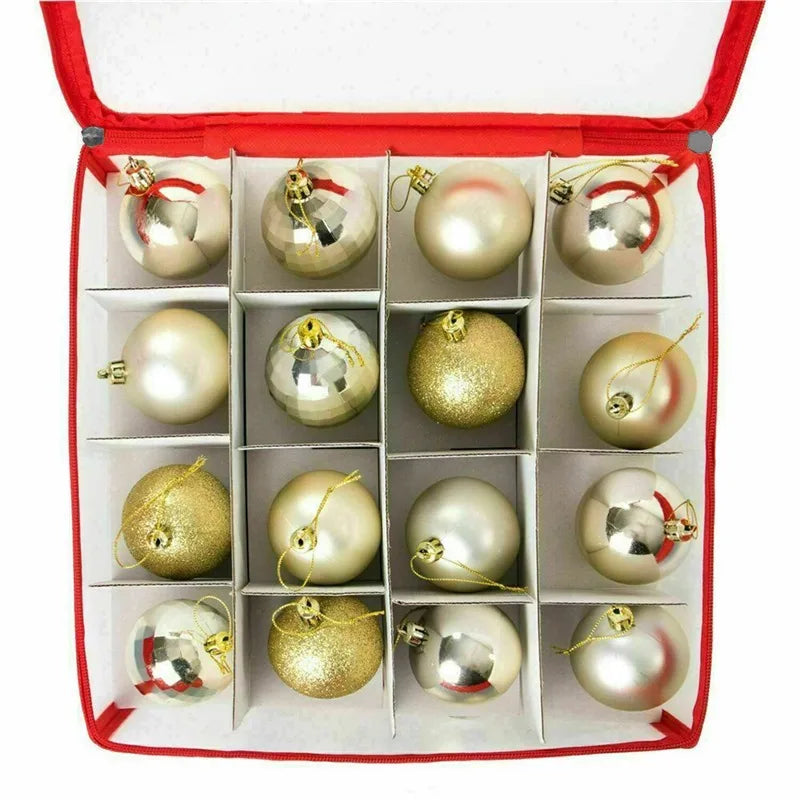 Christmas Ornament Storage Box - 64-Grid Bauble Organizer – image 5