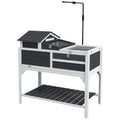 Tortoise Enclosure with Adjustable Lamp Holder, Ramp and Storage Shelf – image 1