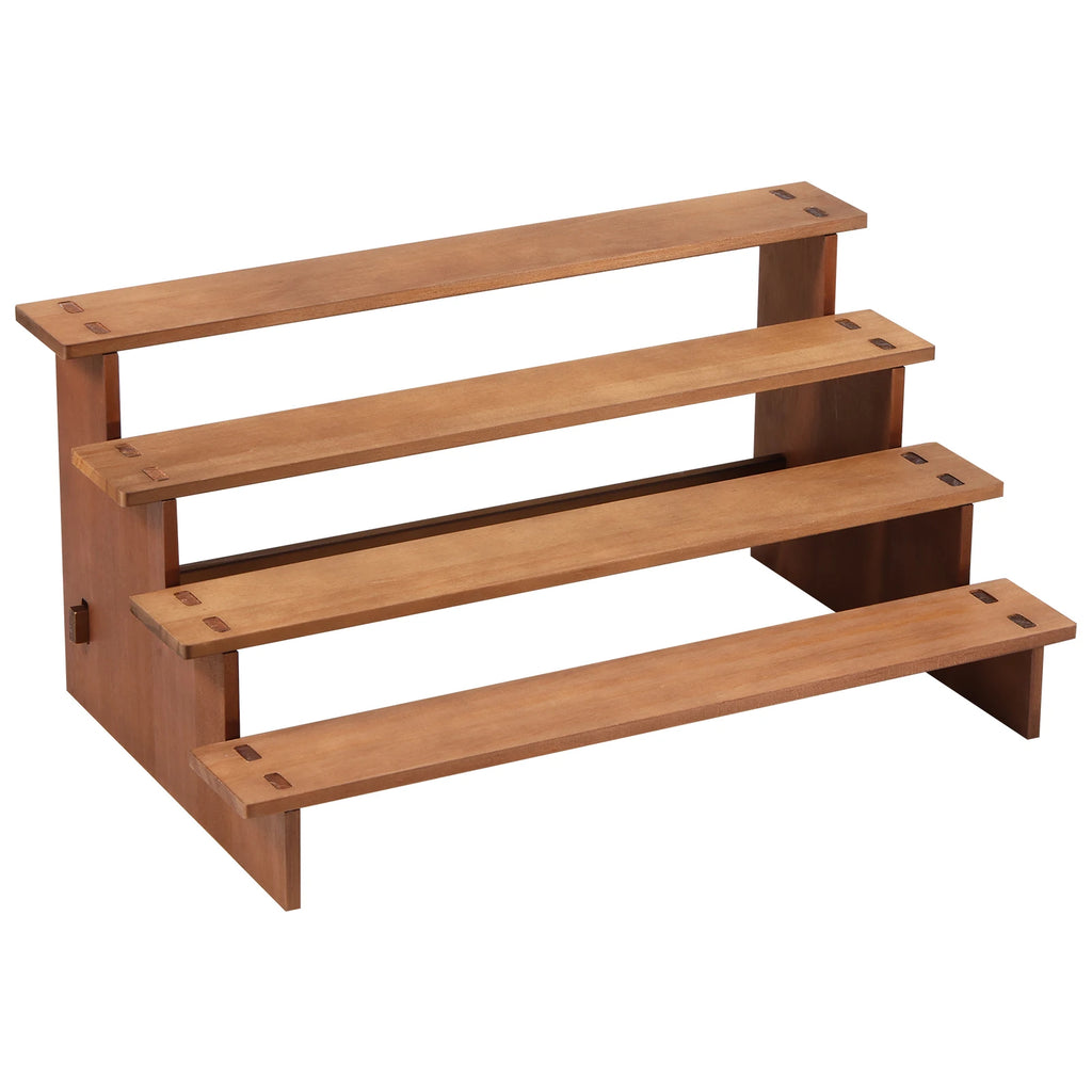 4 Tier Wooden Cupcake Stand, Vintage Dessert Display Stand