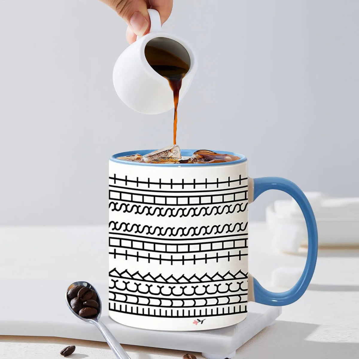 Hidden Message Ceramic Coffee Mug, Fun Gift for Coffee Lovers – image 5