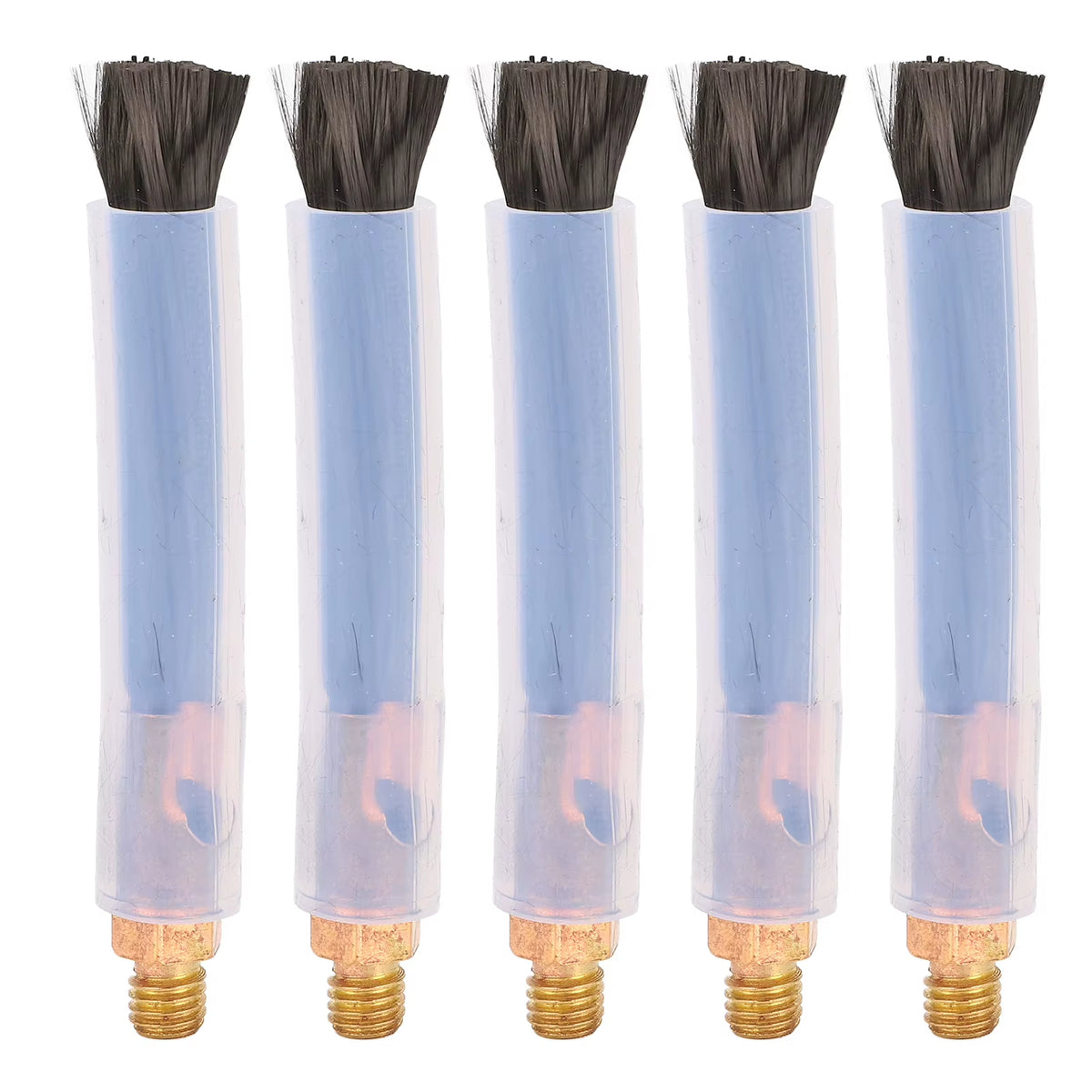 Welding Weld Bead Cleaning Brushes 5-Pack, Brass Head M6 or M8 – image 2
