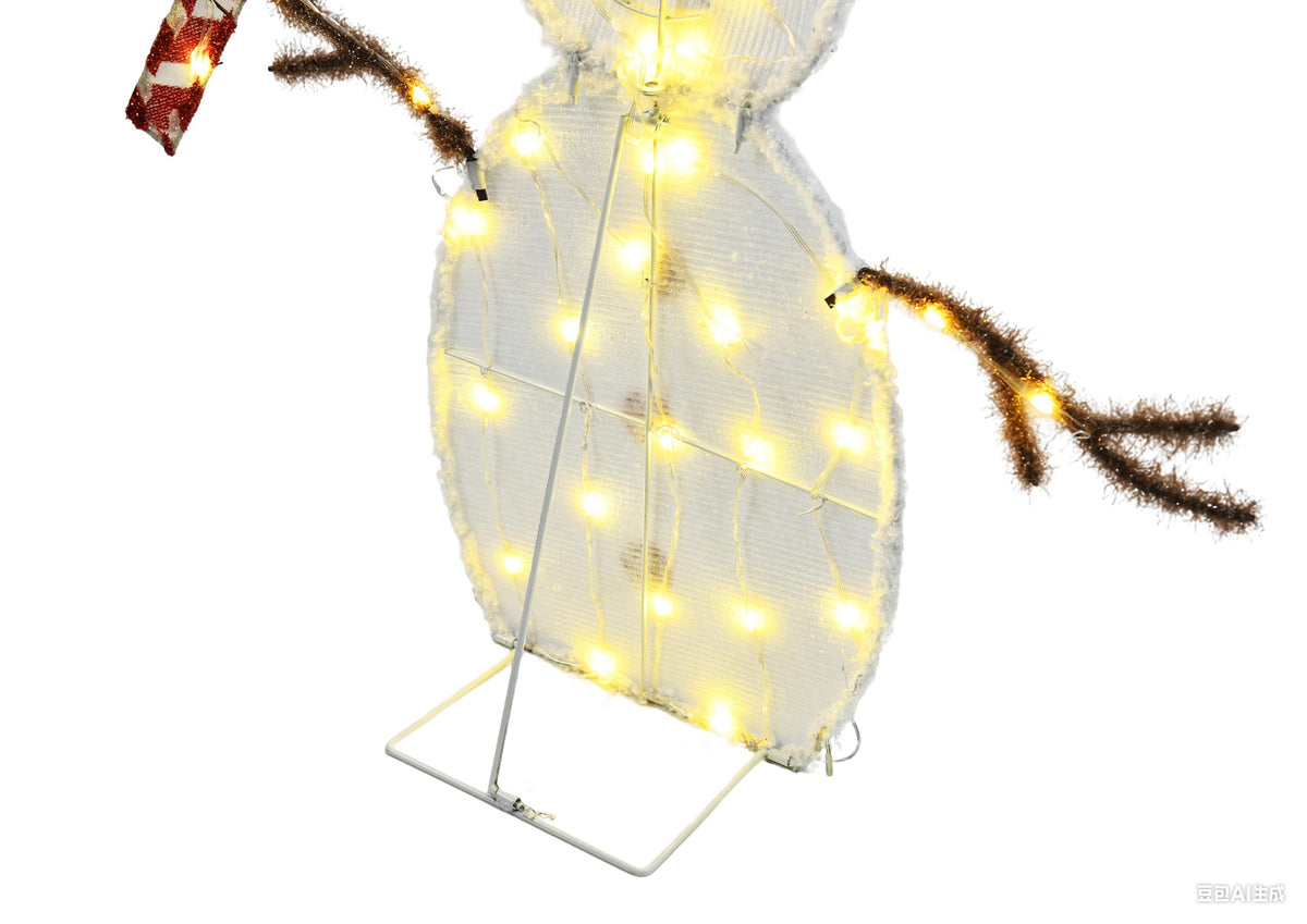 Heart Snowman Christmas Lights, Lighted Holiday Decoration – image 6