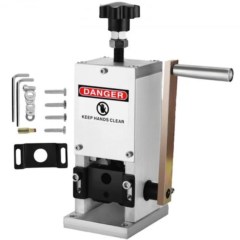 Manual Wire Stripping Machine for 0.06-0.98 in Cable, Hand Crank