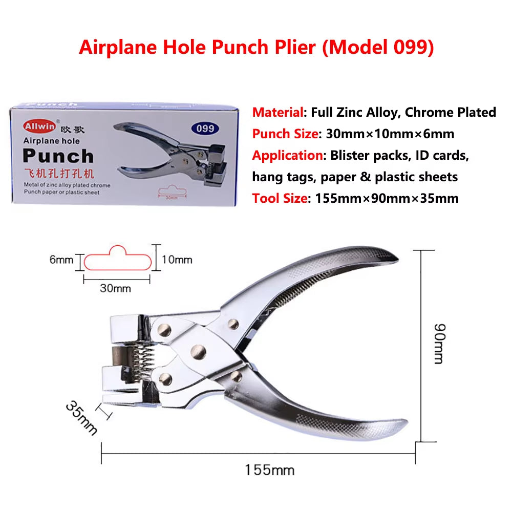 Heavy Duty Euro Slot Hang Tab Punch Pliers, 10 x 30 mm – image 3