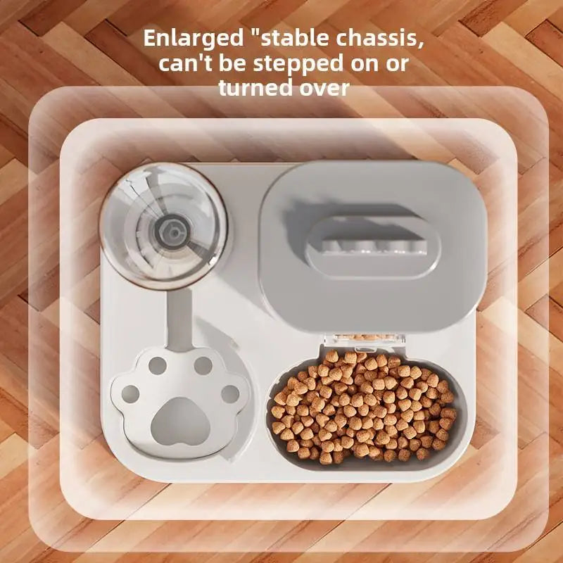 Gravity Pet Feeder and Water Dispenser, 2-in-1 No-Power Bowl – image 6