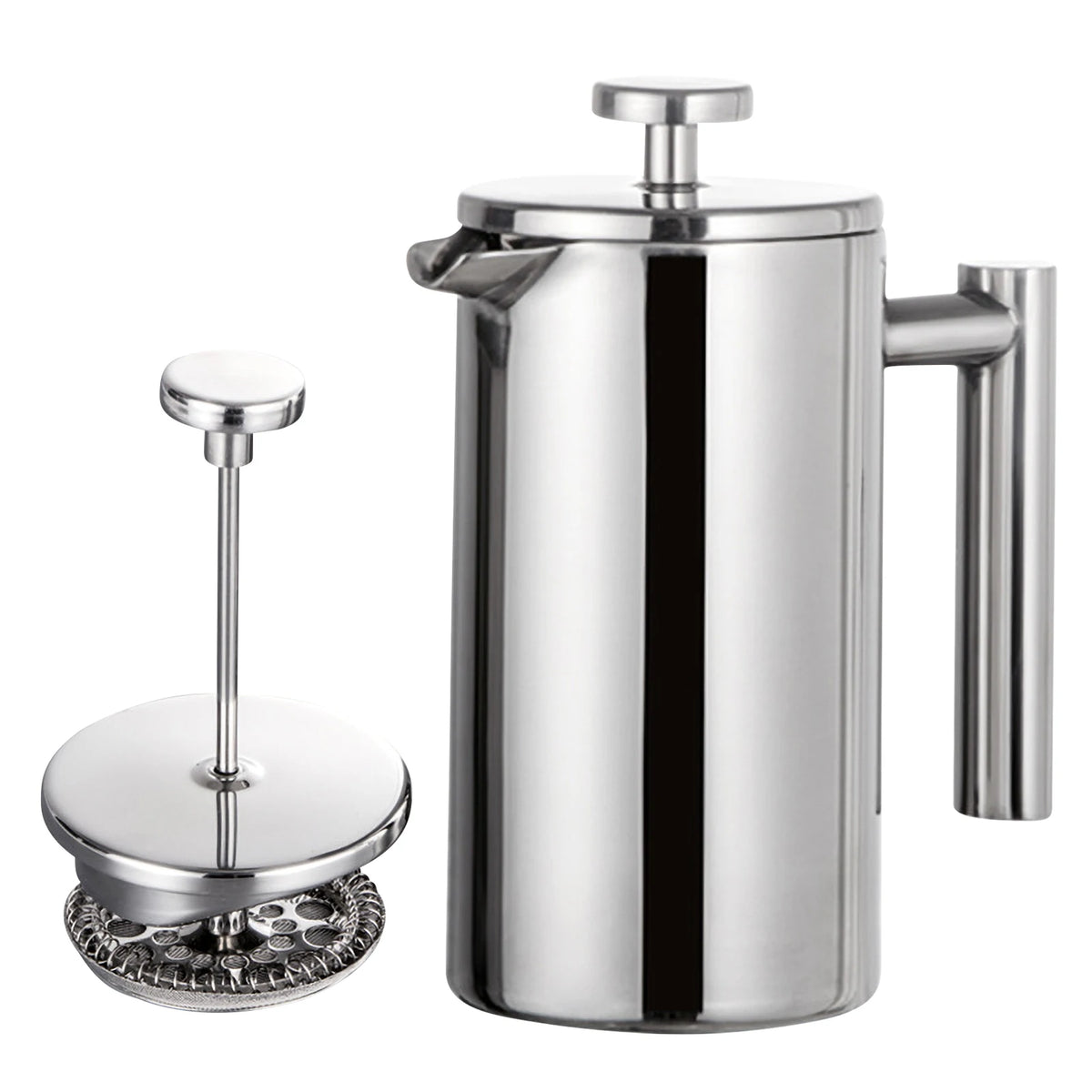 350Ml/800Ml/1000Ml French Press Coffee Maker Stainless Steel Double Walled Insulated Coffee Maker Pot Coffee Maker Coffee Pot