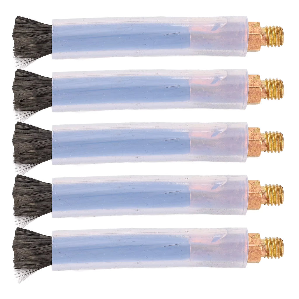 Welding Weld Bead Cleaning Brushes 5-Pack, Brass Head M6 or M8 – image 5