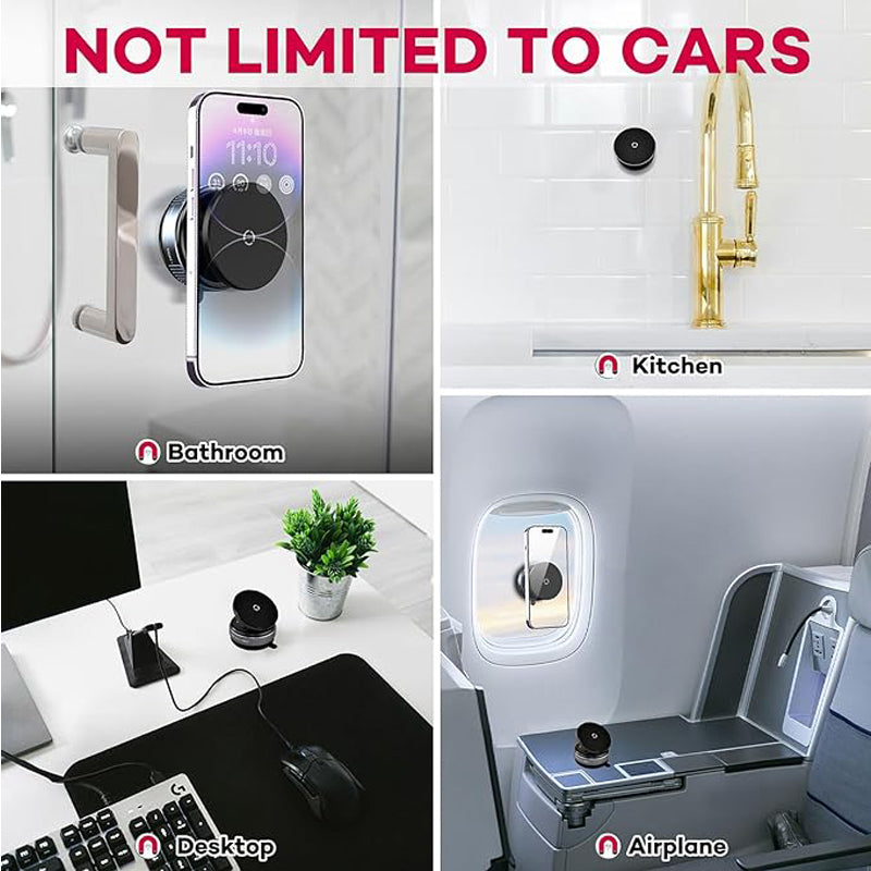 Magnetic Car Phone Mount – Vacuum Suction with 20 N56 Magnets – image 4